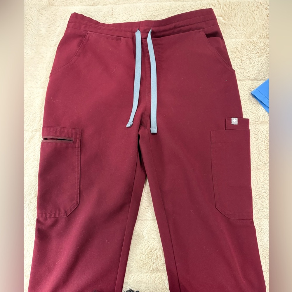 Figs XS high waist yola skinny scrub pants